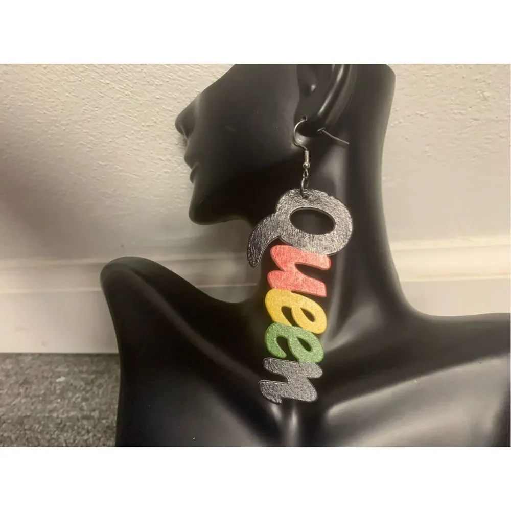 Queen Statement Earrings